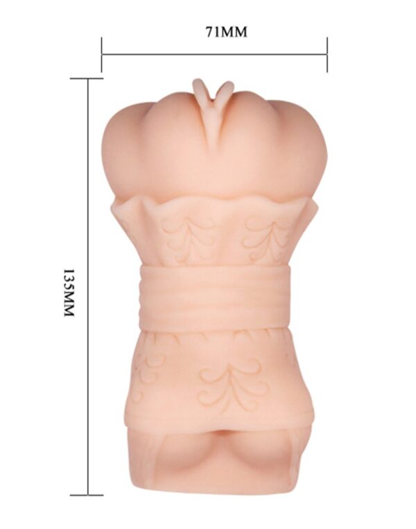 Crazy Bull - Soft Vagina Masturbator Strapless Dress - Image 5