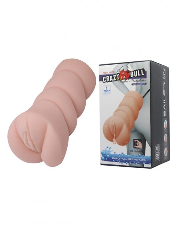 Crazy Bull - Soft Vagina Ribbed Masturbator