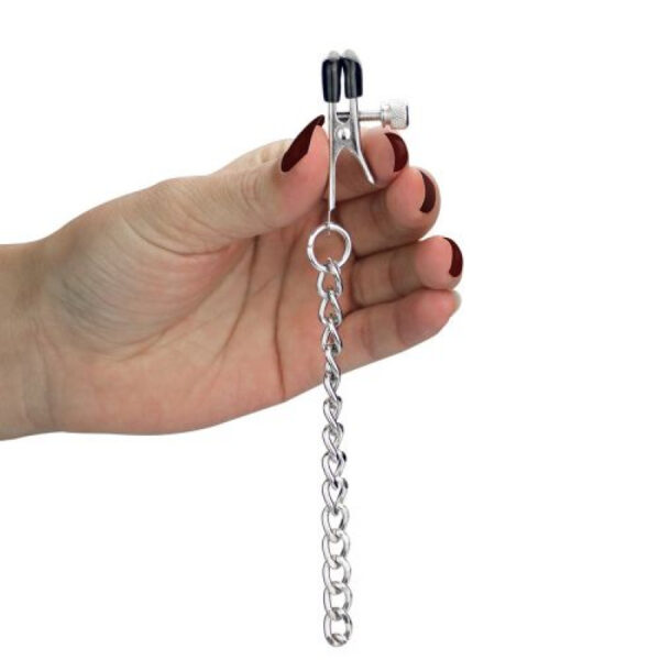 Lovetoy - Nipple Clit Tassel Clamp With Chain - Image 2