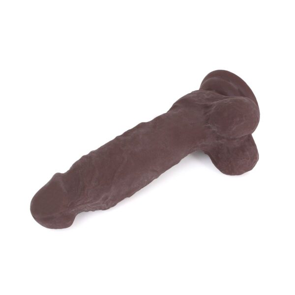 Kiotos COX Realistic Brown 7 Inch Suction Ballsy Dildo - Image 3