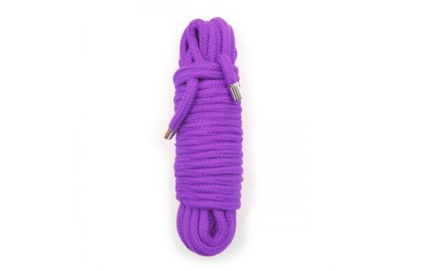 20 Meter Purple Cotton Bondage Rope - Image 2