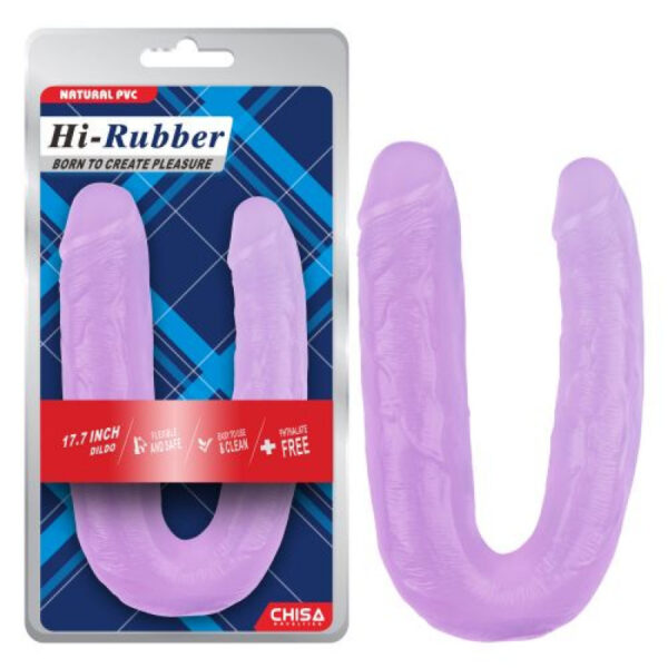 Chisa – Purple Passion Double Penetration 17 Inch Dildo - Image 2