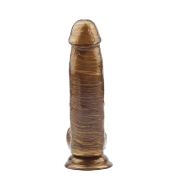 Chisa - Dark Muscle Heywood Jablome 7 Inch Gold Dildo - Image 3
