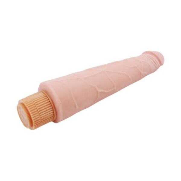 Flirtation - 9.4 Inch Flesh Vibrating Realistic Dildo - Image 5