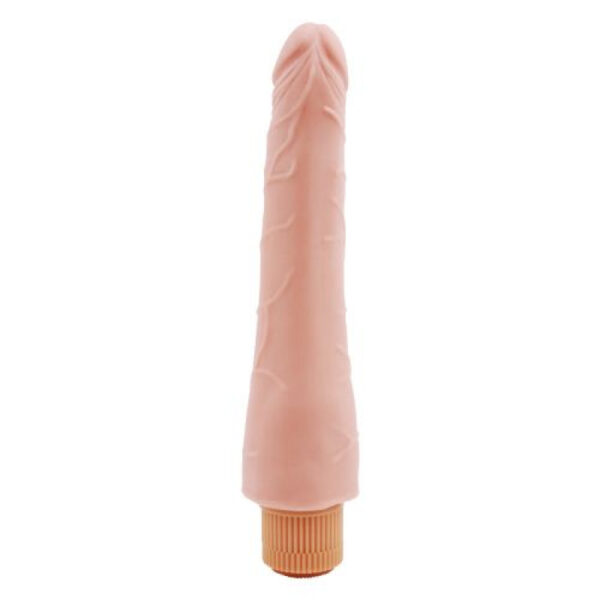 Flirtation - 9.4 Inch Flesh Vibrating Realistic Dildo - Image 4