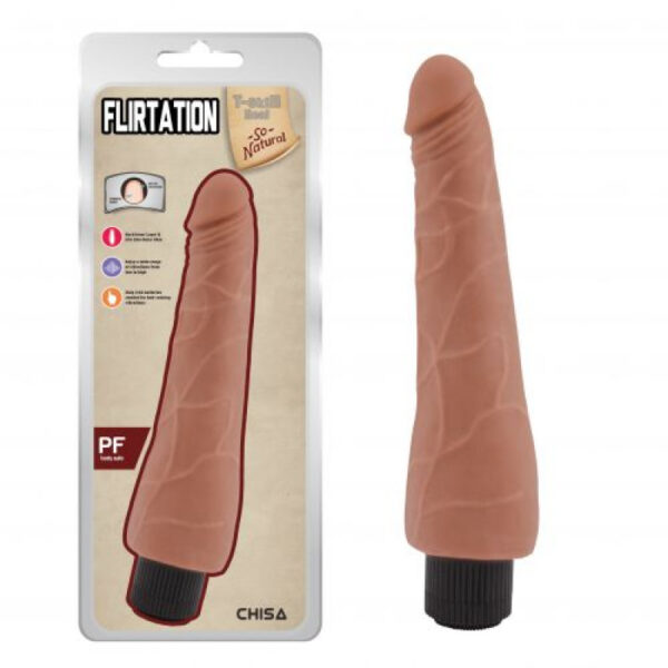 Flirtation - Latin 9.4 Inch Realfeel Vibrating Dildo