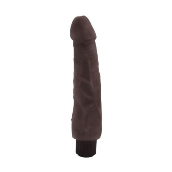 Greedy Guy 9.4 Inch Brown Vibrating Dildo - Image 5