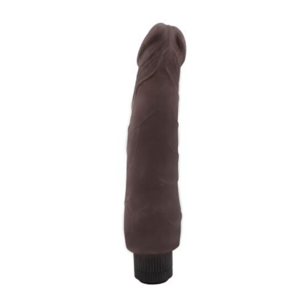 Greedy Guy 9.4 Inch Brown Vibrating Dildo - Image 2
