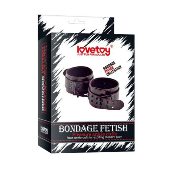 Lovetoy - Bondage Fetish Pleasure Ankle Cuffs - Image 6