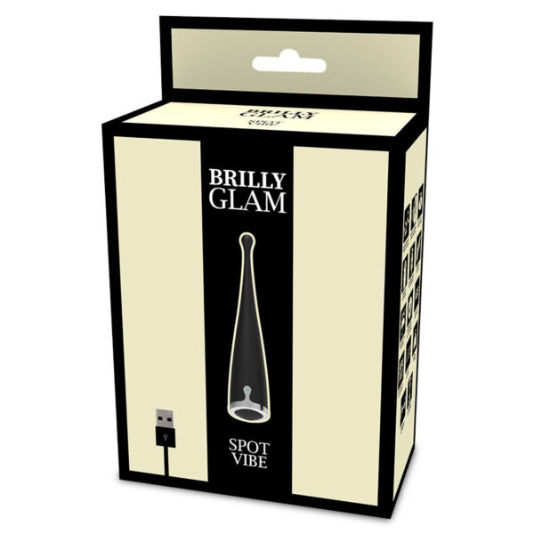 Brilly Glam - Spot Vibe Clitoral Stimulator Black - Image 9