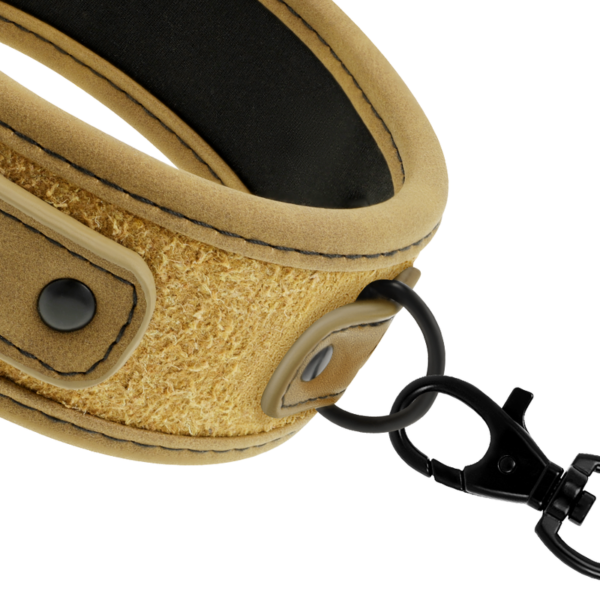 Fetish Submissive Origin Collar With Chain Leash - Image 4