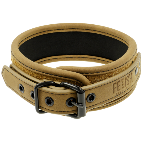 Fetish Submissive Origin Collar With Chain Leash - Image 3