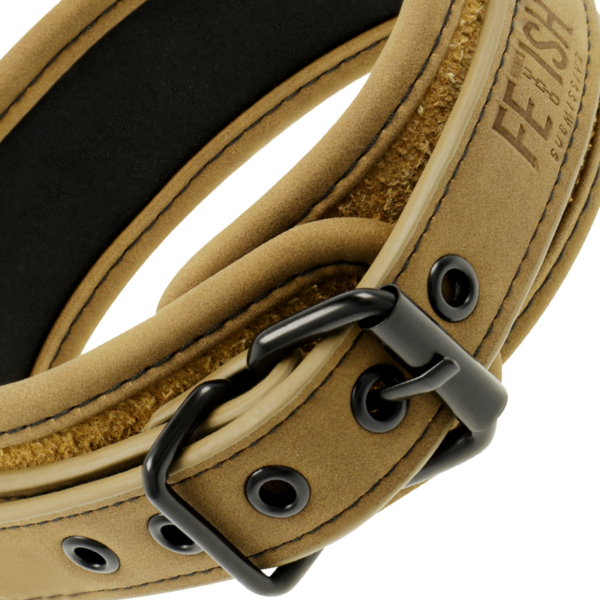 Fetish Submissive Origin Collar With Chain Leash - Image 2