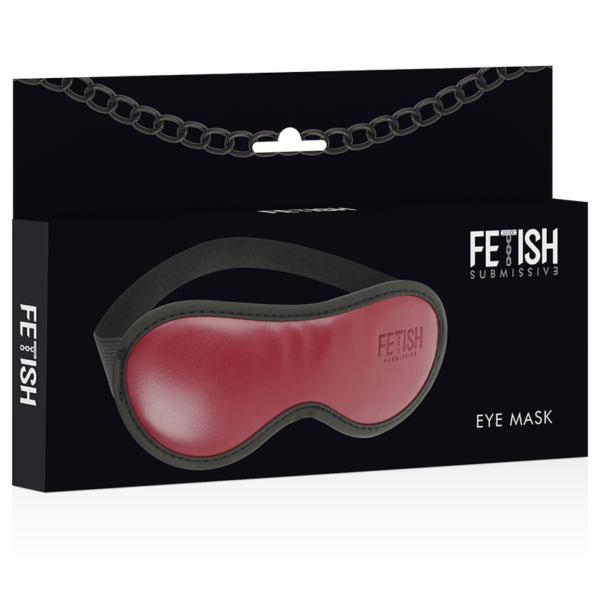 Fetish Submissive Dark Room Mask Vegan Leather II - Image 3