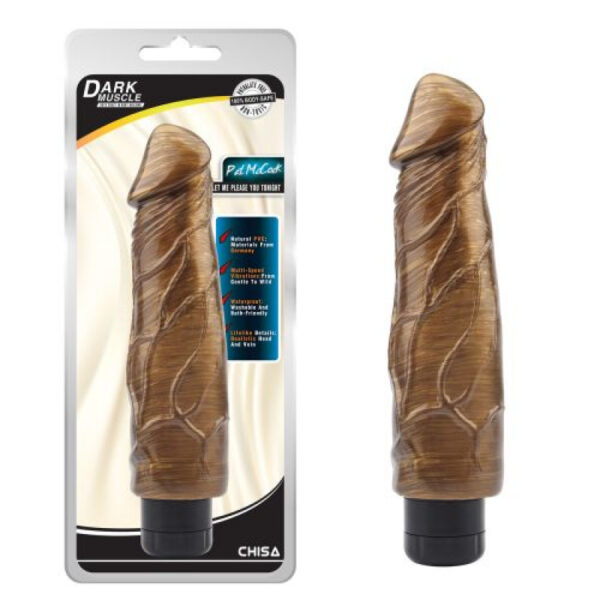 Dark Muscle - Pat McCock Gold Dildo Vibrator
