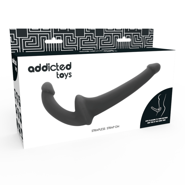 Addicted Toys - Strapless Strap On Black - Image 5