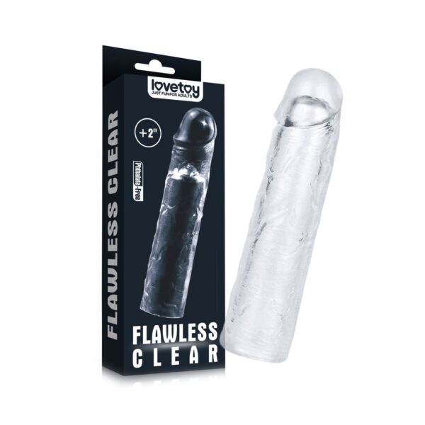 Lovetoy - Flawless Clear Penis Sleeve Extender Add 2 Inches