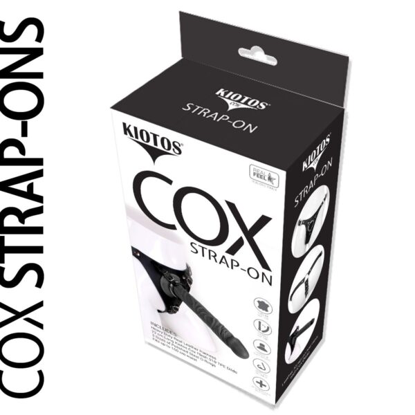 Kiotos - COX Strap-On Plus 9 Inch Black Dildo - Image 6