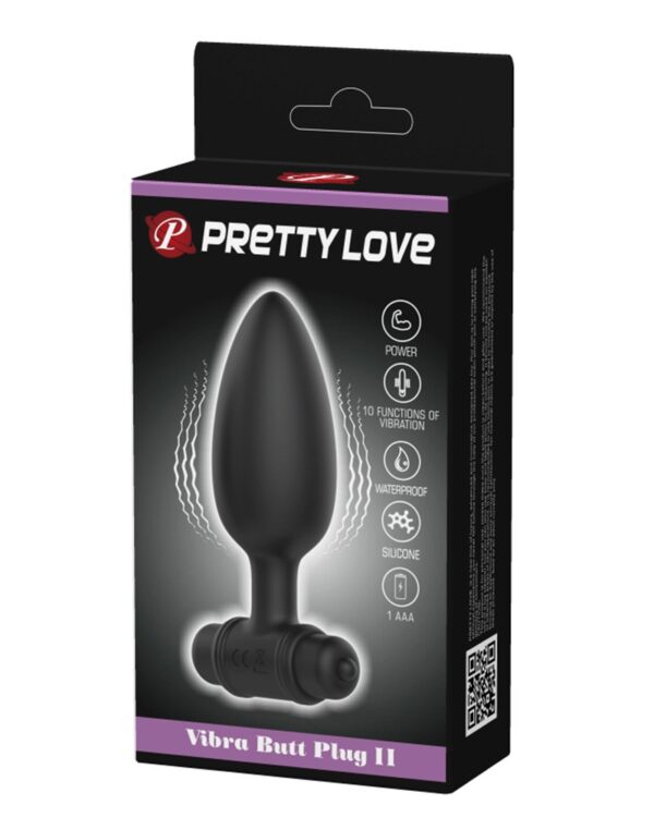 Pretty Love - Vibra Black Vibrating Butt Plug II - Image 8