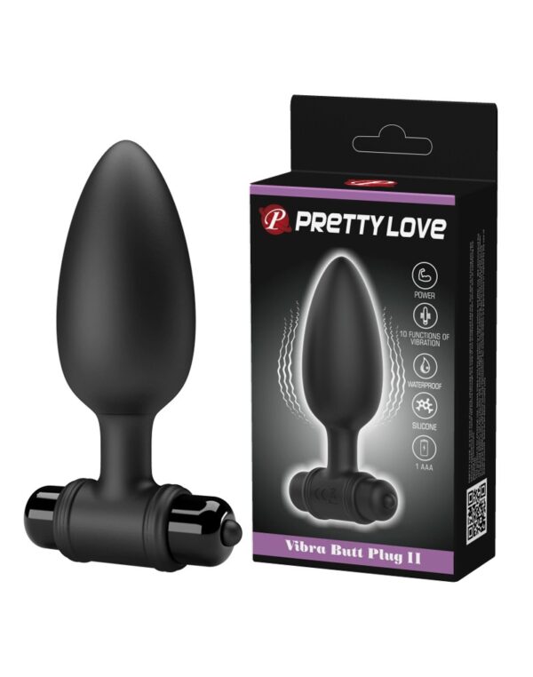 Pretty Love - Vibra Black Vibrating Butt Plug II - Image 7