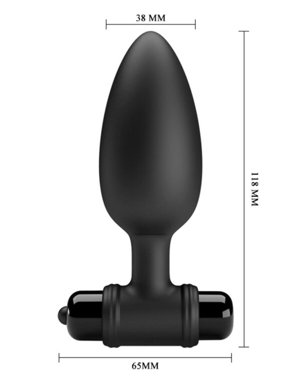 Pretty Love - Vibra Black Vibrating Butt Plug II - Image 5