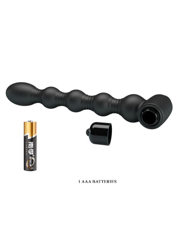 Pretty Love - Lynn Black Vibrating Anal Plug - Image 6