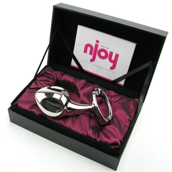 Njoy - Pure Plug 2.0 Extra Large Stainless Steel Butt Plug - Image 4