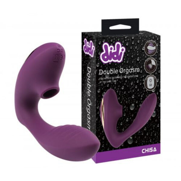 Chisa - Double Orgasm Rechargeable Clitoris & G-Spot Stimulator
