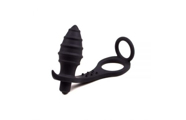 Kiotos - Rock It Ribbed Butt Plug & Double Ring