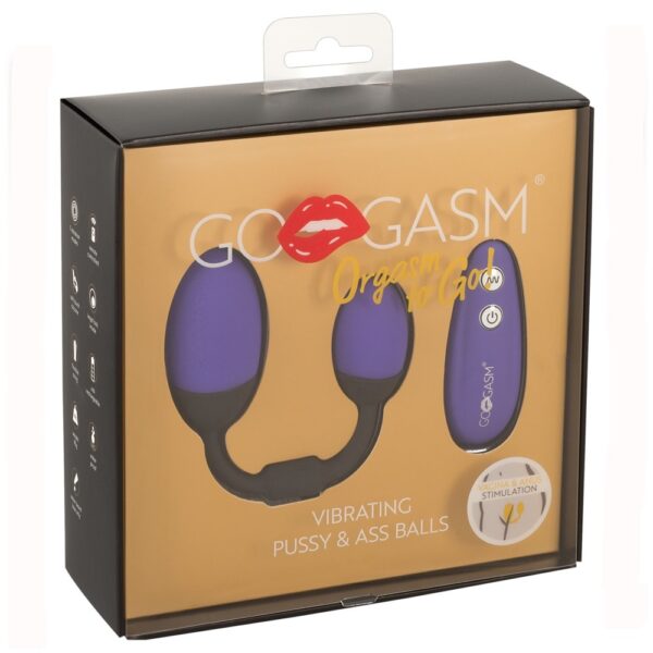 GoGasm - Vibrating Pussy & Ass Balls