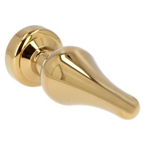 Fetish Art – Ace of Spades Gold Clear Jewelled Butt Plug – Small - Image 7