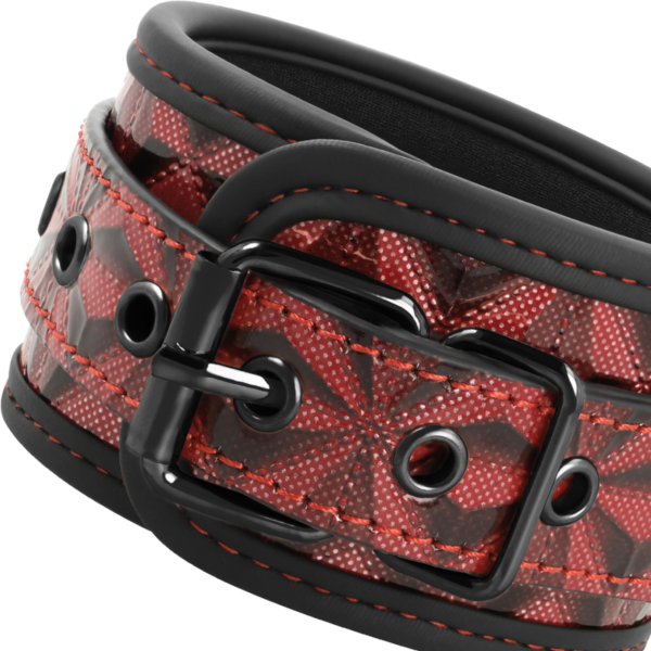 Beg Me - Red Edition Vegan Leather Hand Cuffs - Image 2