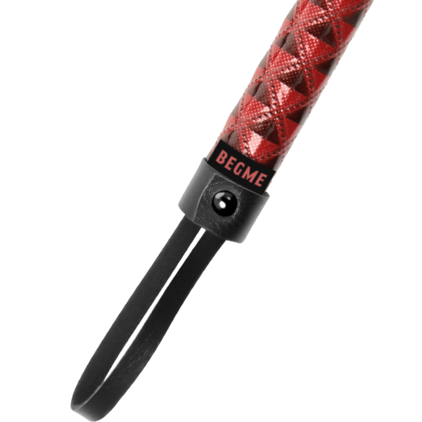 Beg Me - Red Edition Vegan Leather Flogger - Image 3