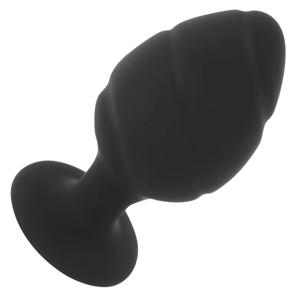 OhMama - Round Black Butt Plug Large - Image 4