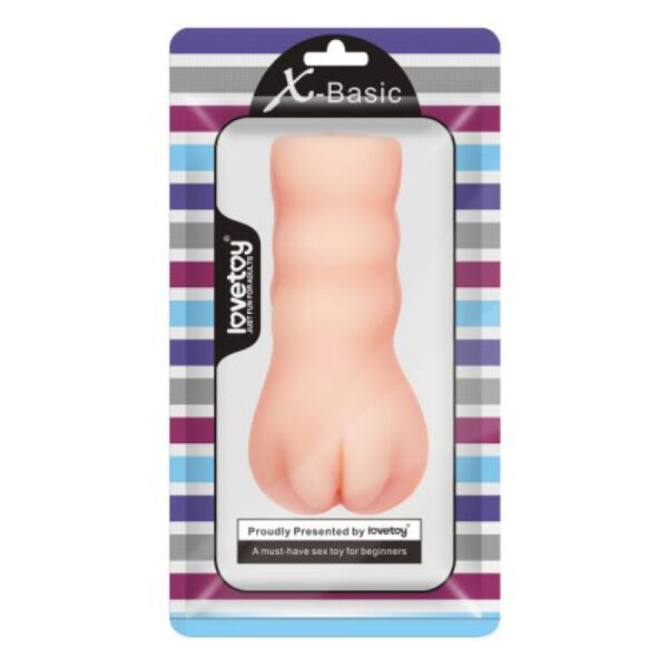 Lovetoy X-Basic Pocket Pussy Smooth Masturbator - Image 3