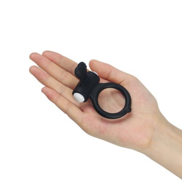 Lovetoy - Power Clit Silicone Vibrating Heart Cockring - Image 5