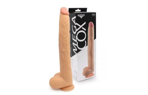 Kiotos Cox Mega Cox 17 Inch Flesh Dildo