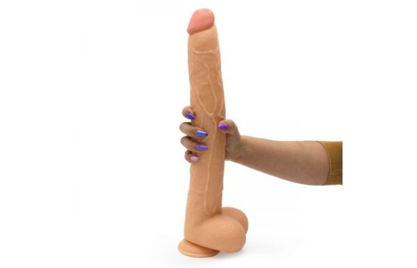 Kiotos Cox Mega Cox 17 Inch Flesh Dildo - Image 3