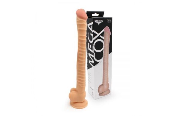 Kiotos Cox Mega Cox 15.7 Inch Flesh Dildo