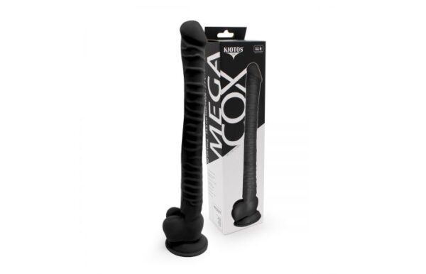Kiotos Cox Mega Cox 15.7 Inch Black Dildo
