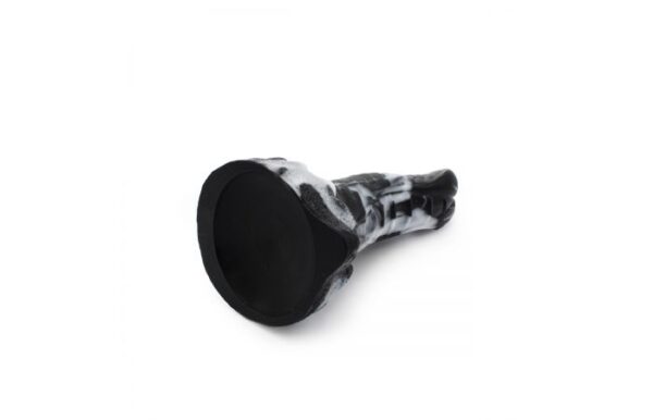 Kiotos Monstar 8.2 Inch Black & White Realistic Silicone Dildo - Image 5