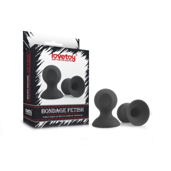 LoveToy - Bondage Fetish Silicone Comfort Nipple Suckers
