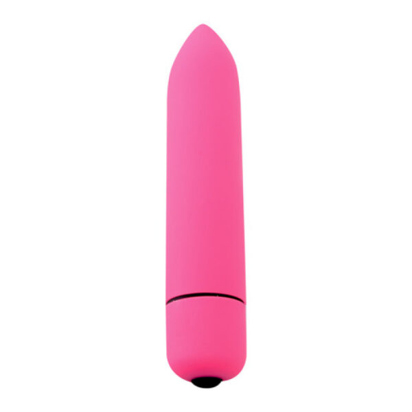 Silver & Pink Heart Jeweled Butt Plug & Pink Bullet Vibe Large - Image 9