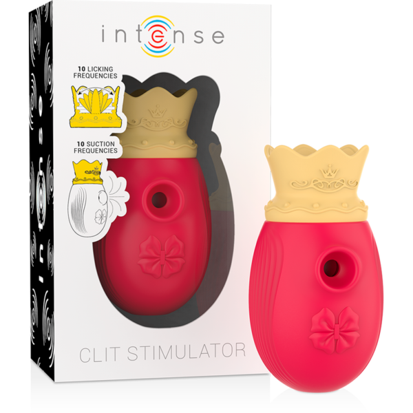 Intense Clit Licking and Sucking Stimulator - Red - Image 7