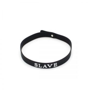 Silicone Choker - SLAVE