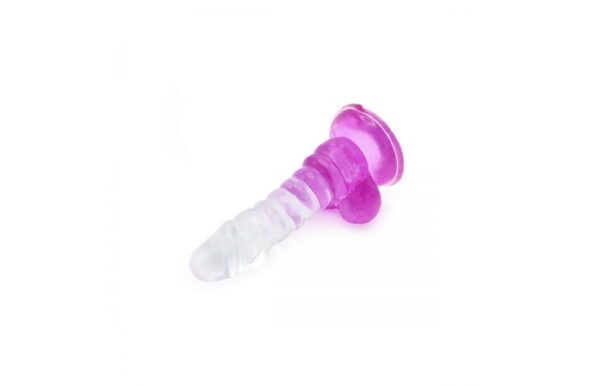 Kiotos – Crystal Jelly Purple Suction Cup Ballsy 6.1 Inch Dildo - Image 6