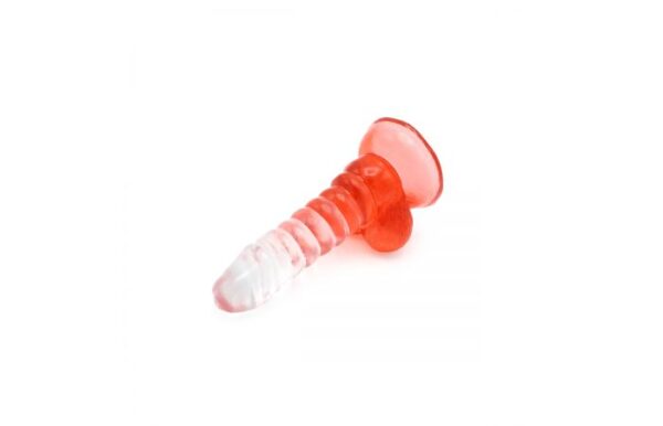 Kiotos – Crystal Jelly Red Suction Cup Ballsy 6.1 Inch Dildo - Image 7