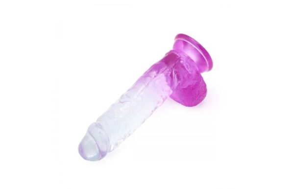 Kiotos – Crystal Jelly Purple Suction Cup Ballsy 8.4 Inch Dildo - Image 7