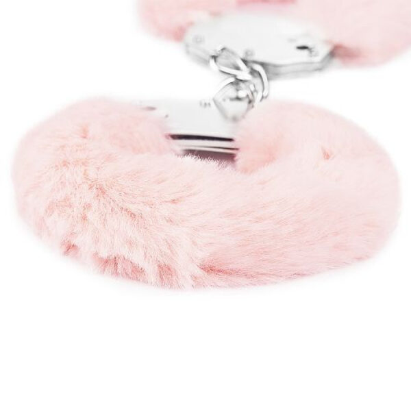 Fetish Pleasure - Fluffy Pink Hand Cuffs - Image 5