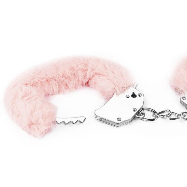 Fetish Pleasure - Fluffy Pink Hand Cuffs - Image 4